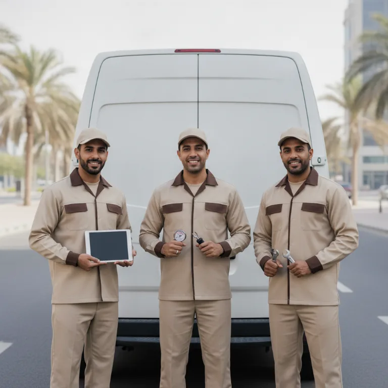 Chauffeur team in Dubai Festival City
